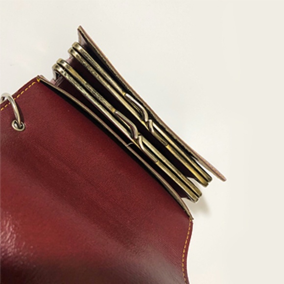 Old Fashion Vintage Clasp Closure Wristlet Wallet - Picture 10 of 11